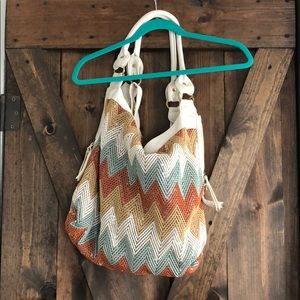 Herringbone Tote Bag